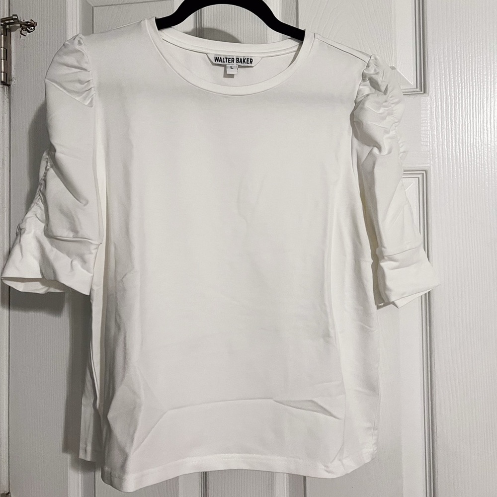 Walter Baker Ivory Puff Sleeve Blouse